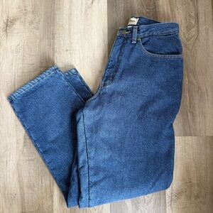 L. L. Bean flannel lined jeans Original Vintage Fit